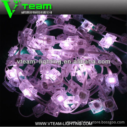 Rollable led video strip as irregular decoration